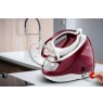 Tefal GV9220 steam ironing station 2600 W Durilium AirGlide Autoclean soleplate Burgundy, White