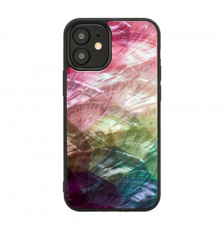 iKins case for Apple iPhone 12 mini water flower black