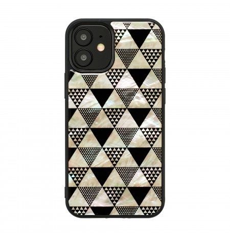 iKins case for Apple iPhone 12 mini pyramid black
