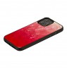iKins case for Apple iPhone 12/12 Pro pink lake black