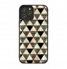 iKins case for Apple iPhone 12/12 Pro pyramid black