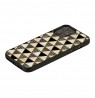 iKins case for Apple iPhone 12/12 Pro pyramid black