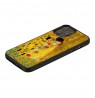 iKins case for Apple iPhone 12/12 Pro kiss black