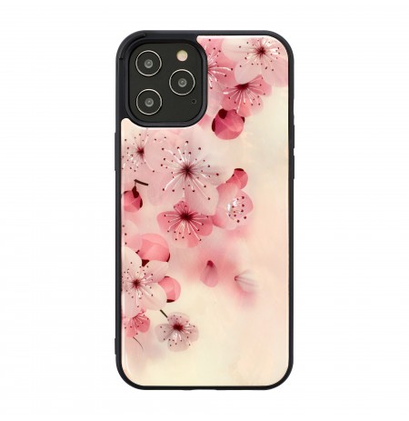 iKins case for Apple iPhone 12/12 Pro lovely cherry blossom