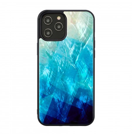 iKins case for Apple iPhone 12 Pro Max blue lake black