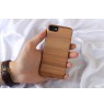 MAN&WOOD case for iPhone 7/8 cappuccino black