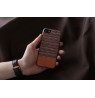 MAN&WOOD case for iPhone 7/8 browny check black