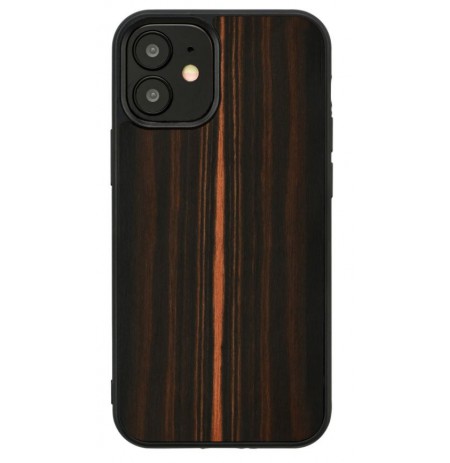 MAN&WOOD case for iPhone 12 mini ebony black