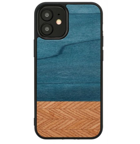 MAN&WOOD case for iPhone 12 mini denim black