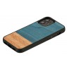 MAN&WOOD case for iPhone 12 mini denim black