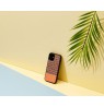 MAN&WOOD case for iPhone 12 mini browny check black