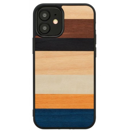MAN&WOOD case for iPhone 12 mini province black