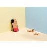 MAN&WOOD case for iPhone 12 mini herringbone azalea black