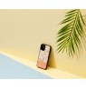 MAN&WOOD case for iPhone 12 mini pink flower black