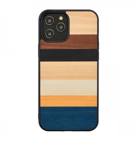 MAN&WOOD case for iPhone 12/12 Pro province black