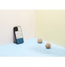 MAN&WOOD case for iPhone 12 Pro Max blue flower black