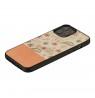 MAN&WOOD case for iPhone 12 Pro Max pink flower black