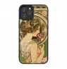 MAN&WOOD case for iPhone 12 Pro Max primrose black