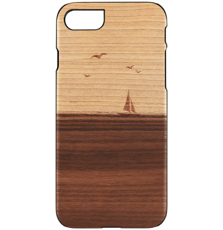 MAN&WOOD case for iPhone 7/8 mare black