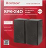 Defender SPK-240 Black Wired 6 W