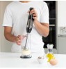 Black  Decker BXHBA1500E mixer Hand mixer 1500 W Black, Stainless steel