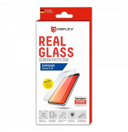 Samsung Galaxy A10 Apsauginis 2D Ekrano Stiklas Displex Permatomas