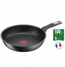 TEFAL | Pan | G2550572 Unlimited | Frying | Diameter 26 cm | Suitable for induction hob | Fixed handle | Black - Noir
