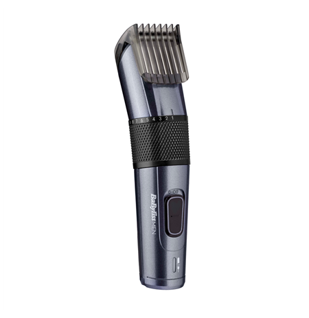 BABYLISS Hair Clipper E976E Cordless or corded, Number of length steps 26, Grey
