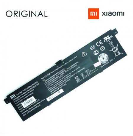 Nešiojamo kompiuterio baterija XIAOMI R13B02W, R13B01W, 5230mAh, Original