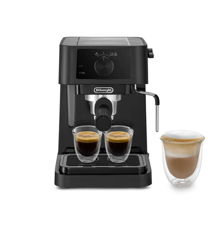 Delonghi Coffee Maker EC230 Pump pressure 15 bar, Built-in milk frother, 1100 W, Semi-automatic, Black