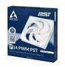WENTYLATOR ARCTIC P14 PWM PST (white/white) 140mm