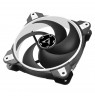ARCTIC BioniX P120 (White) – Pressure-optimised 120 mm Gaming Fan with PWM PST