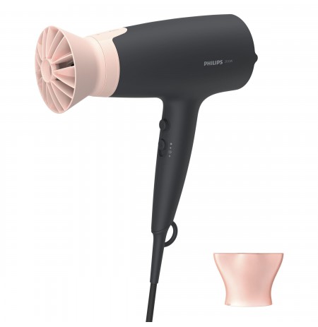 Philips BHD350/10 hair dryer 2100 W Black, Pink