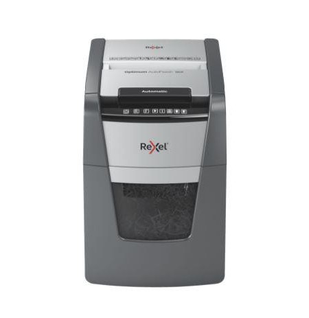 Rexel AutoFeed+ 90X automatic shredder, P-4, cuts confetti cut (4x28mm), 90 sheets, 34 litre bin