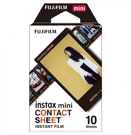 Fujifilm Instant Film Instax Mini Contact Sheet Quantity 10, 54 cm x 86 mm
