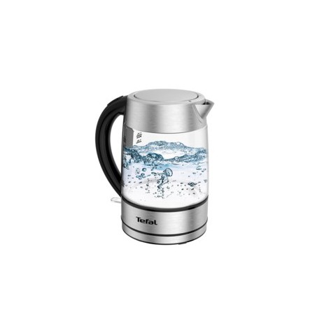 Tefal KI772D electric kettle 1.7 L 2400 W Stainless steel, Transparent