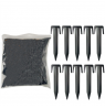 AYI | Robot Lawn Mower Staples for Boundary Wire, 150PCS | Black