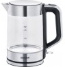 Severin WK 3420 electric kettle 1.7 L 2200 W Black, Stainless steel, Transparent