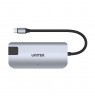 UNITEK HUB USB-C 2X USB-A,HDMI 2.0, RJ-45,PD 100W