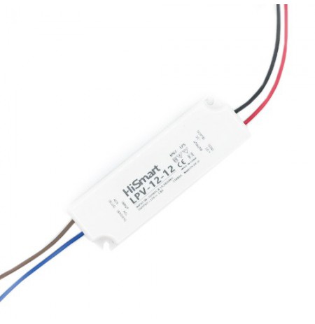 Maitinimo šaltinis 12V, 1A, 12W, IP67