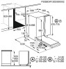 Įm.60cm pločio indaplovė Electrolux EEM69310L