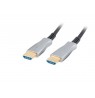 Lanberg CA-HDMI-20FB-1000-BK optical cable HDMI M/M 100m v2.0 4K AOC