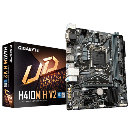 Gigabyte H410M H V2 1.0 M/B Processor family Intel