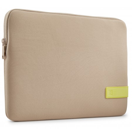Case Logic Reflect Laptop Sleeve 13.3 REFPC-113 Plaza Taupe/Sun-Lime (3204689)