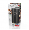 Adler Coffee grinder AD4446bs  150 W, Coffee beans capacity 75 g, Lid safety switch, Black