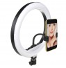 Maclean MCE610 10" 12W LED Ring Light with Tripod Stand and Bluetooth Shutter 3 Colours 10 brightness levels 10% -100%