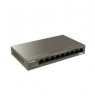 Tenda TEF1109P-8-102W network switch Fast Ethernet (10/100) Power over Ethernet (PoE) Metallic