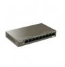 Tenda TEF1109P-8-102W network switch Fast Ethernet (10/100) Power over Ethernet (PoE) Metallic