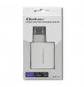 Qoltec 51715 Charger| 63W | 5-20V | 1.5-3A | USB type C PD | USB QC 3.0 | White