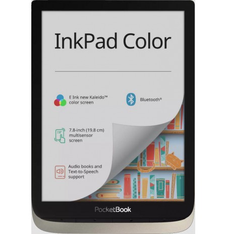 Pocketbook InkPad Color e-book reader Touchscreen 16 GB Wi-Fi Silver